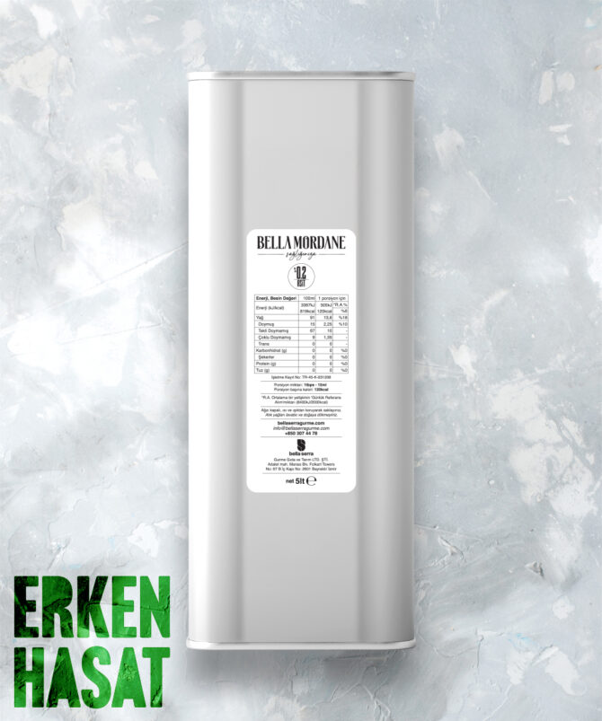 Arbequina - Erken Hasat Zeytinyağı – 5lt Teneke (2024-25) - Görsel 3