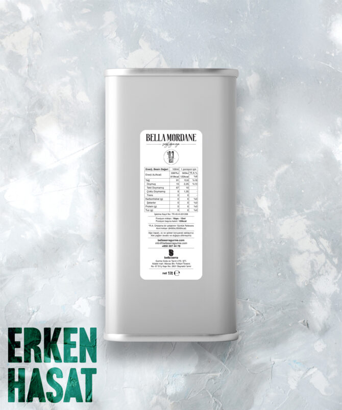 Ayvalık - Erken Hasat Zeytinyağı – 1lt Teneke (2024-25) - Görsel 2