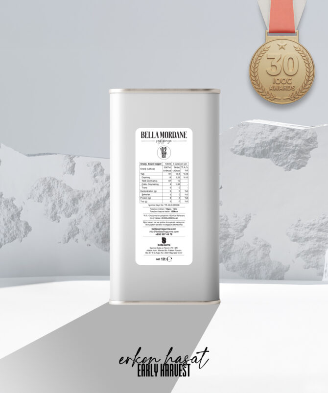 Arbequina - Erken Hasat Zeytinyağı – 1lt Teneke (2025-26) - Görsel 2