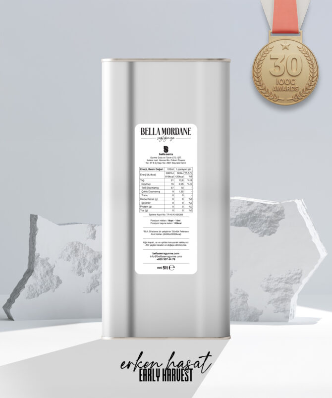 Arbequina - Erken Hasat Zeytinyağı – 5lt Teneke (2025-26) - Görsel 2