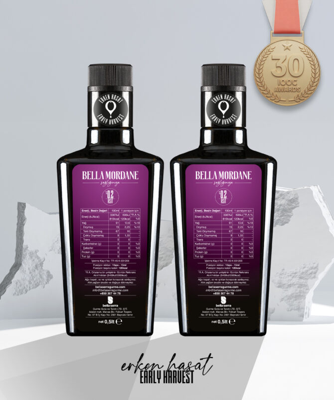 İkisi Bir Arada Paketi 3 (2 x Arbequina Zeytinyağı - 0,5lt) - (2025-26) - Görsel 3